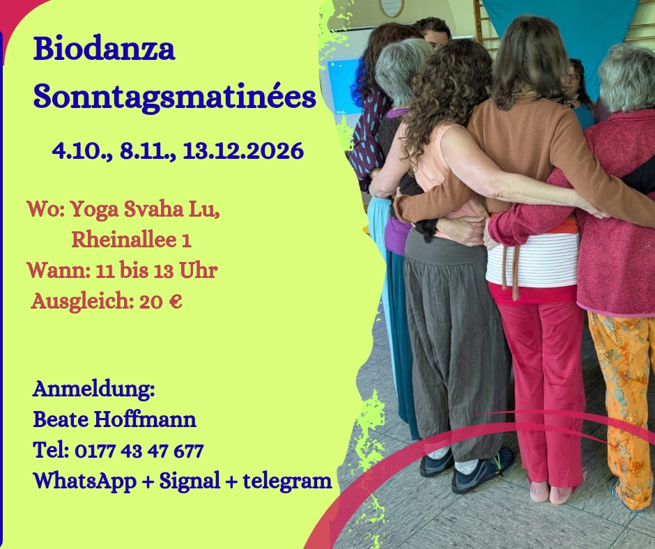 Flyer Sonntagsmatinée